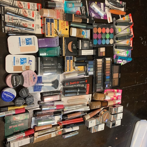 Drugstore Makeup 90 pieces total